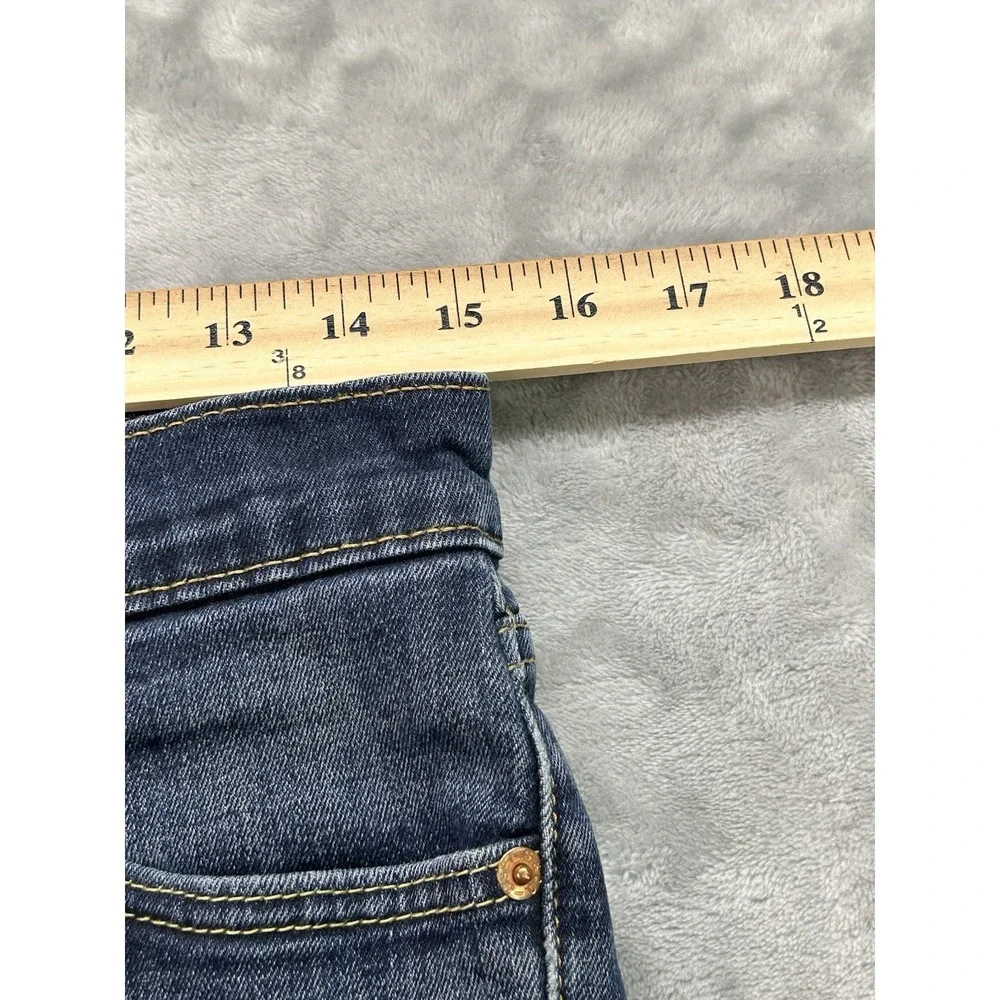 Levis 511 Slim Fit Jeans Mens Sz 30x30 Blue Distressed Denim Guys Work Pants